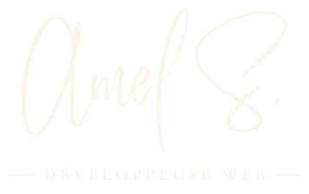 Amel S. — Développeuse web