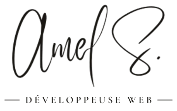 Amel S. — Développeuse web, retour à l’accueil